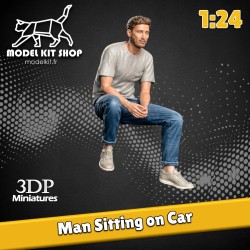 1:24 - Man sitting in a car