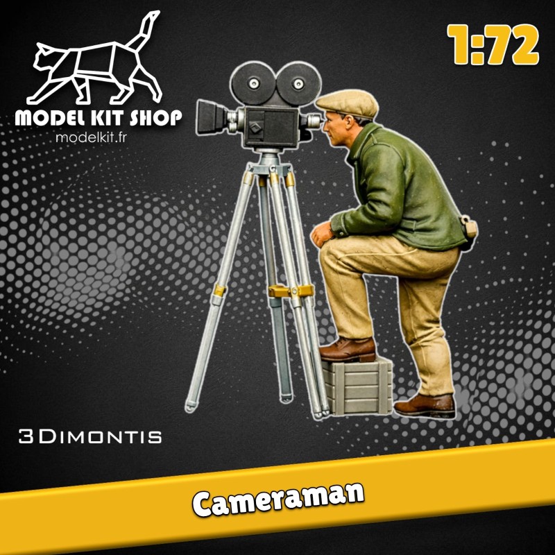 1:72 - Cameraman - Modelkit.fr