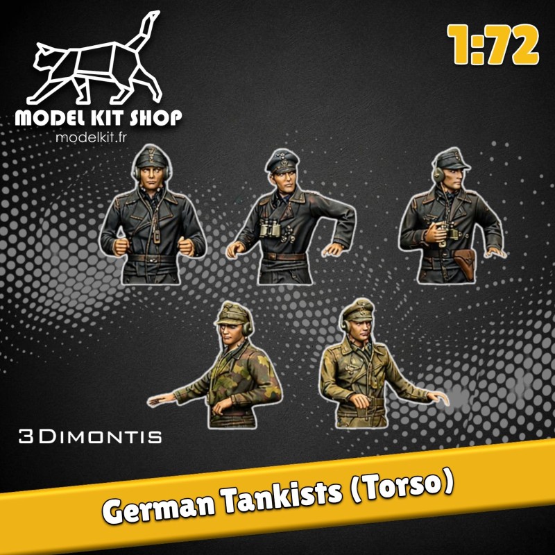 1:72 - Deutsche Panzerfahrer (Torso)