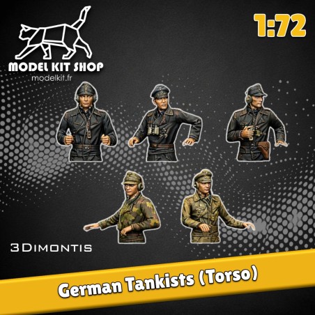1:72 - Deutsche Panzerfahrer (Torso)