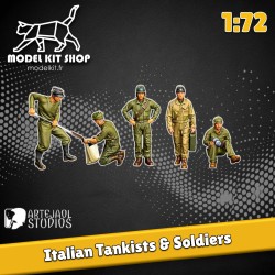 1:72 - WW2 Carristi e soldati italiani