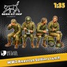 1:35 - WW2 Soldats Américains mangeant - Modelkit.fr