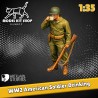 1:35 - WW2 Soldat Américain buvant - Modelkit.fr