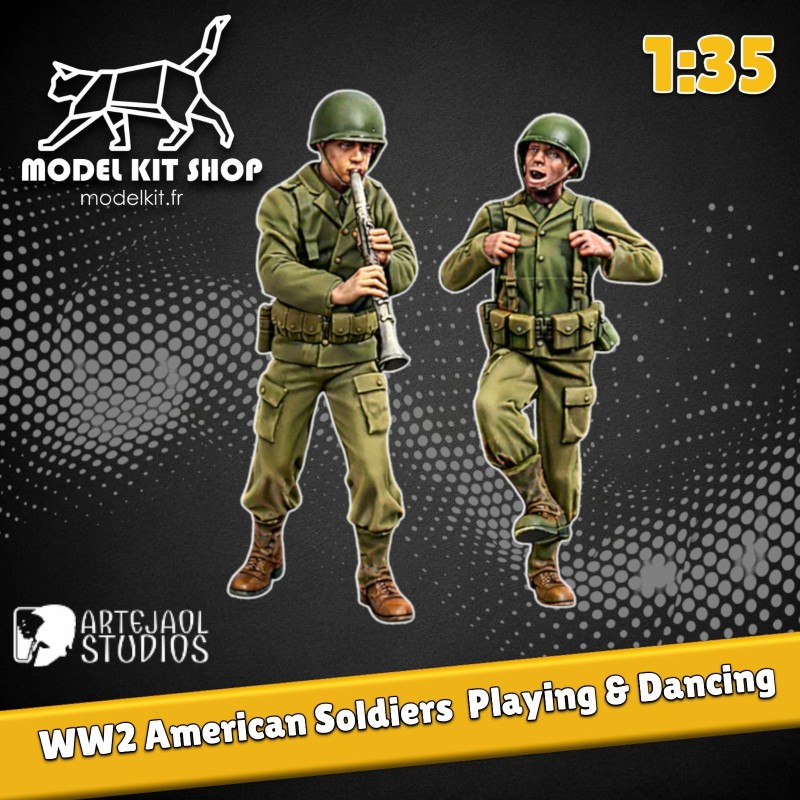 1:35 Serie - Soldati americani che ballano e suonano il