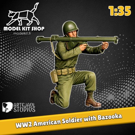 1:35 - WW2 soldados americanos Bazooka