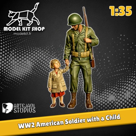 1:35 – WW2 Amerikanischer Soldat mit einem Mädchen