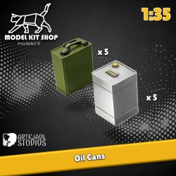 1:35 - Bidons d'huile - Modelkit.fr