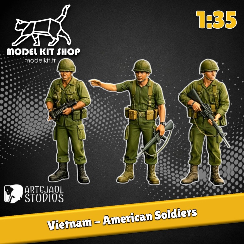 1:35 - Vietnam - soldados americanos