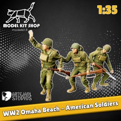 1:35 - WW2 Omaha Beach - Soldati americani