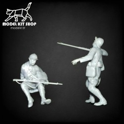 1:35 - WW1 French Wounded Soldiers