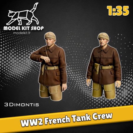 1:35 - WW2 French Tanks (Torso)
