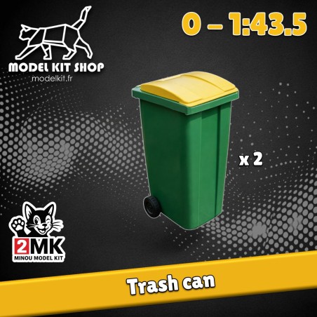 0 (1:43,5) - Trash cans (x 2)