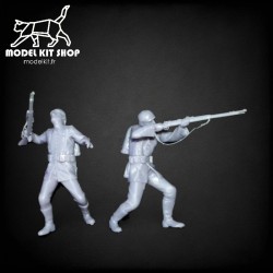 1:35 - WW1 Soldats Allemands combatant - Modelkit.fr