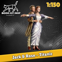 1:150 - Jack & Rose Titanic - Modelkit.fr