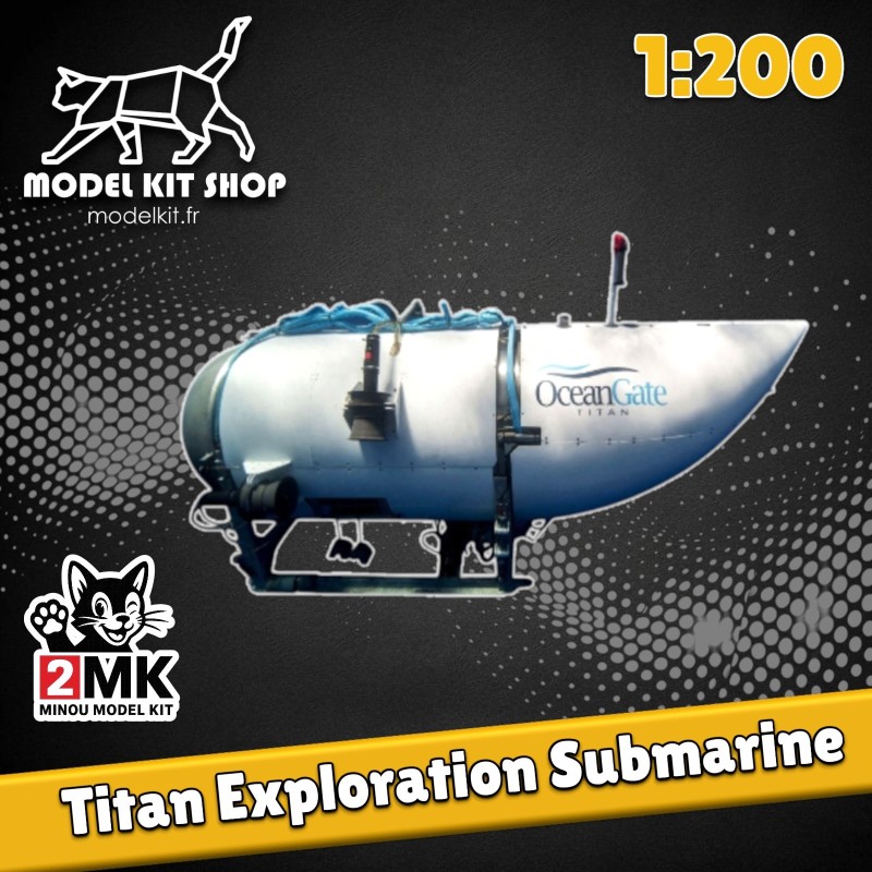 Titan Submarine - Titanic Exploration - 1:200