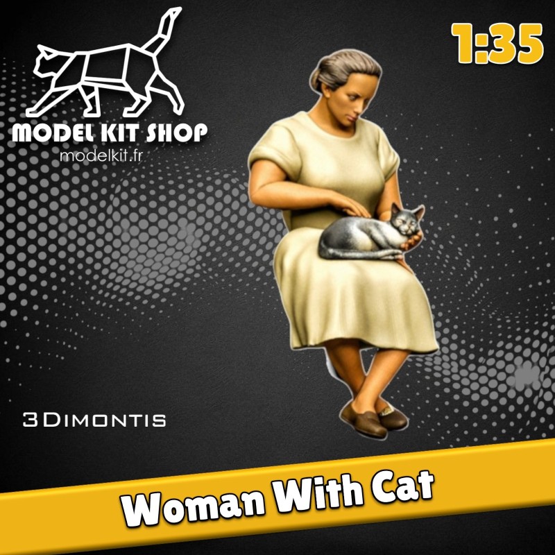 1:35 - Frau mit Katze