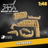 1:48 - Sacs de sable - Modelkit.fr