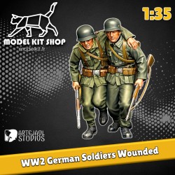 1:35 - WW2 Verwundete deutsche Soldaten