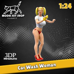 1:24 - Pinup Car Wash 2 - Modelkit.fr