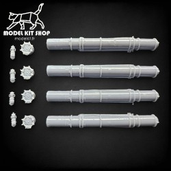 1:72 - WW2 PT-BOAT Torpedo tubes (Revell 05147/05175)