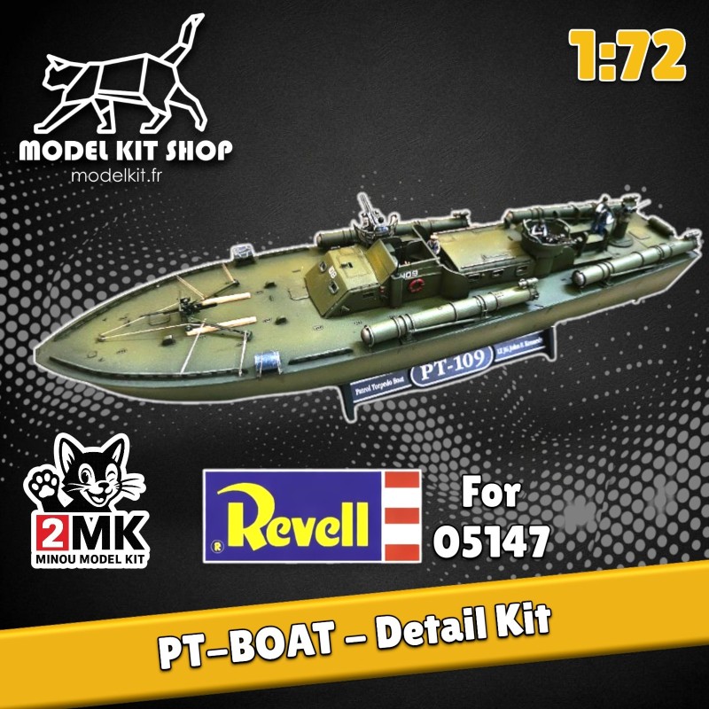 1:72 - PT-Boat 109 - Details Kit