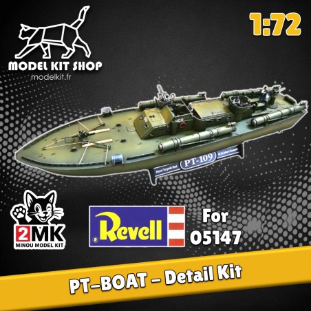 1:72 - PT-BOAT 109 - Kit de detalles