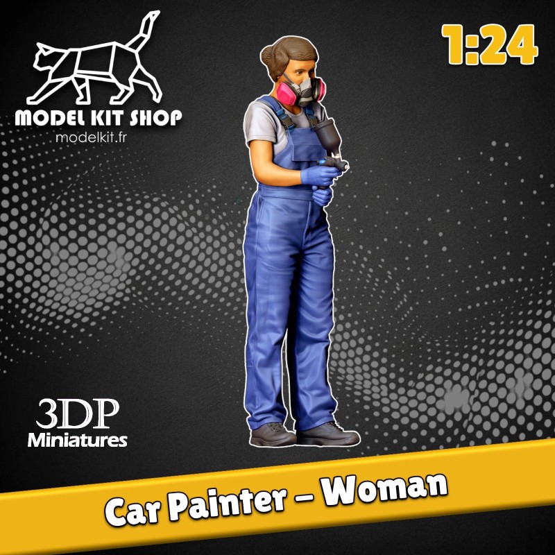 1:24 - Automotive Painter - Woman