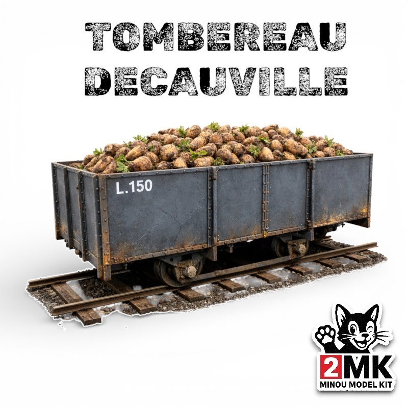 0 (1:43.5) - Tombereau Decauville - Modelkit.fr
