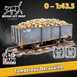 0 (1:43.5) - Tombereau Decauville - Modelkit.fr