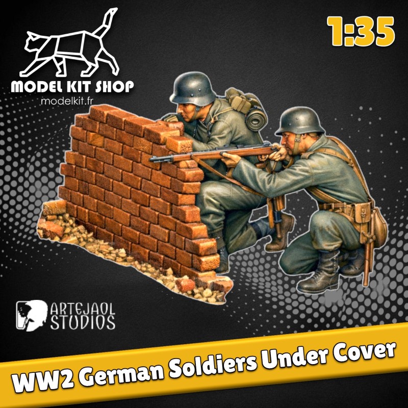 1:35 - soldados alemanes WW2 cubiertos
