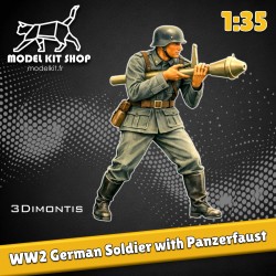 1:35 - WW2 soldato tedesco che spara a Panzerfaust