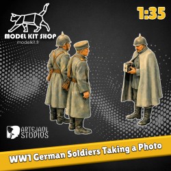 1:35 - WW1 soldados alemanes tomando una foto