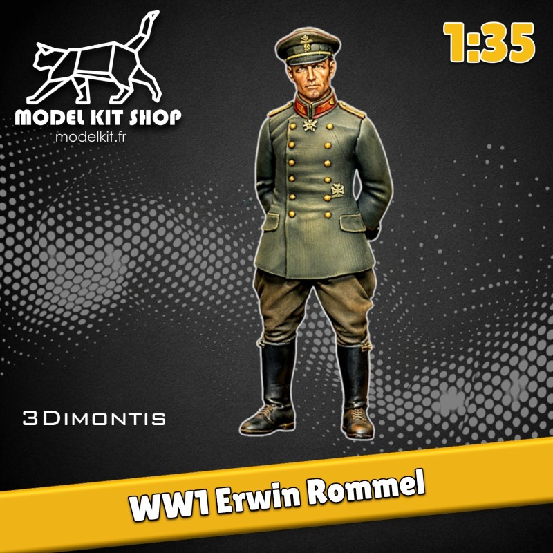 1:35 - WW1 Erwin rommel - Modelkit.fr