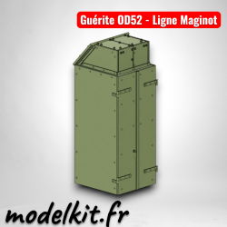 1:72 -WW2 - Linea Maginot - Osservazione OD52 Guerit