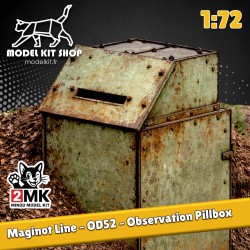 1:72 -WW2 - Linea Maginot - Osservazione OD52 Guerit