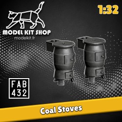 1:32 - Coal stoves (x 2)