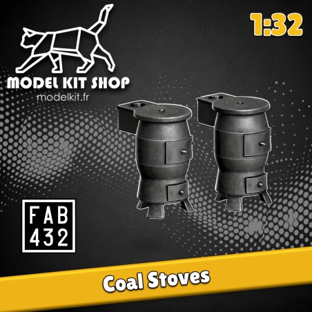 1:32 - Coal stoves (x 2)