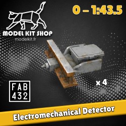 0 (1: 43.5) - Detector electromecánico