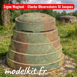 1:35 -WW2 - Maginot line - Cloche Observation called "Saint
