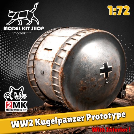 1:72 - WW2 - Prototipo serbatoio "KugelPanzer"