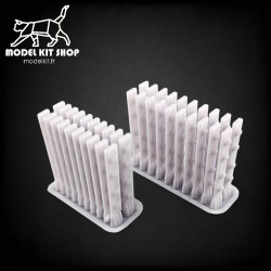 1:32 - Eclisse pour voie de 60kg/m - Modelkit.fr