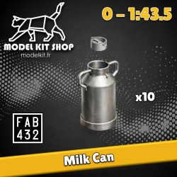 0 (1:43.5) - Bidons de lait - Modelkit.fr