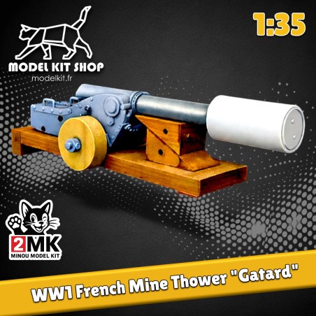 1:35 - WW1 - Minenwerfer "Gatard"