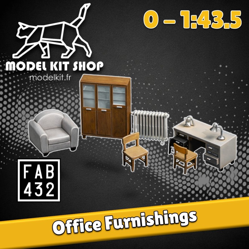 0 (1:43.5) - Mobilier de bureau - Modelkit.fr