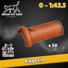0 (1:43.5) - Tuiles Faitières (x 50) - Modelkit.fr