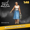 1:48 - Femme portant un seau - Modelkit.fr