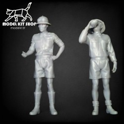 1:35 - WW2 Afrika Korps - soldati tedeschi bere