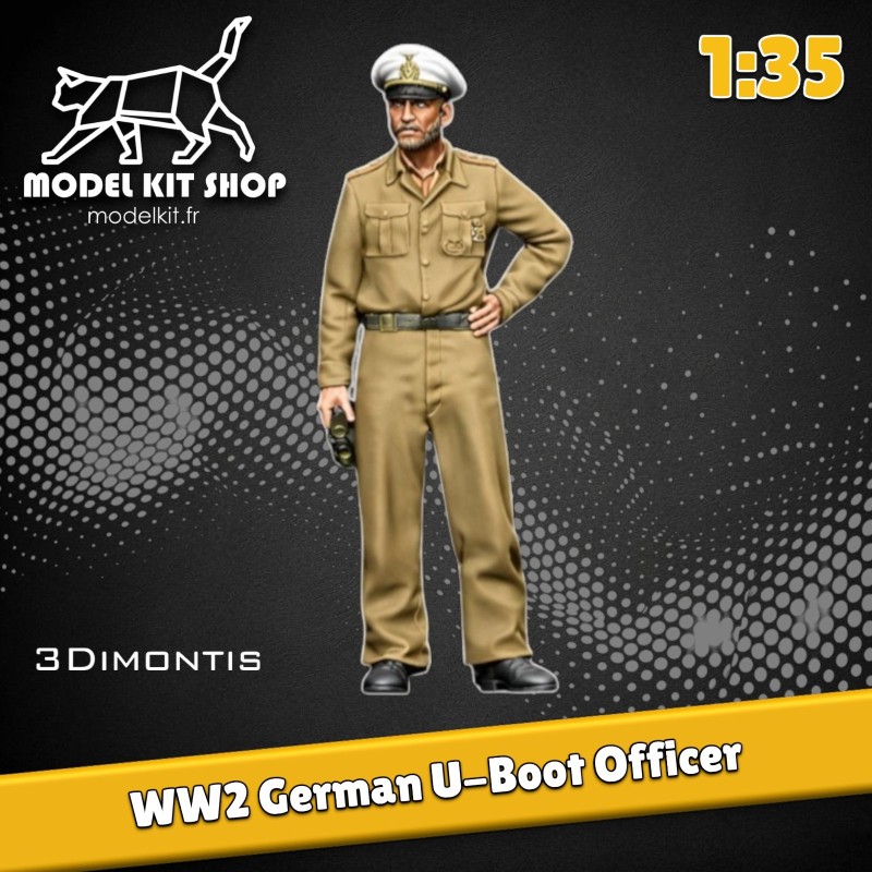 1:35 - WW2 U-Boat Officer