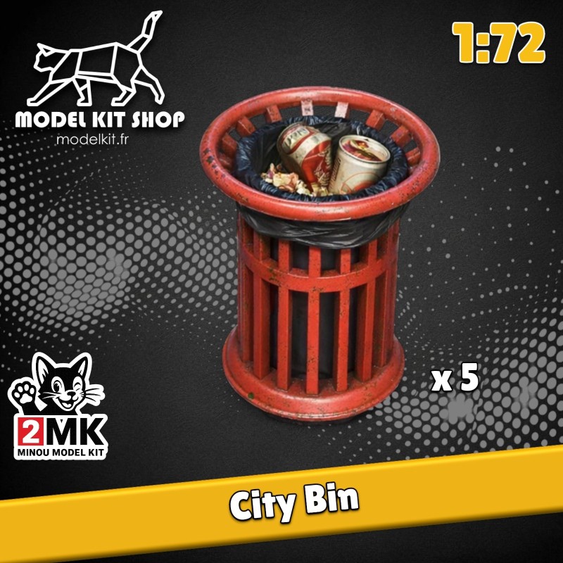 1:72 - City trash can