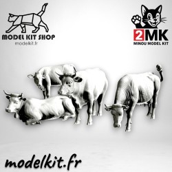 0 (1:43.5) - Vaches - Modelkit.fr
